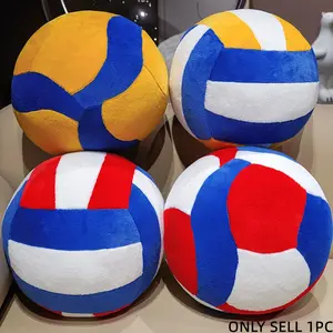 Realistic Volleyball Plush Pillow, Soft Cotton Filled Sofa Cushion, Perfect Gift for Pet Owners, Dog Toy, Holiday Present