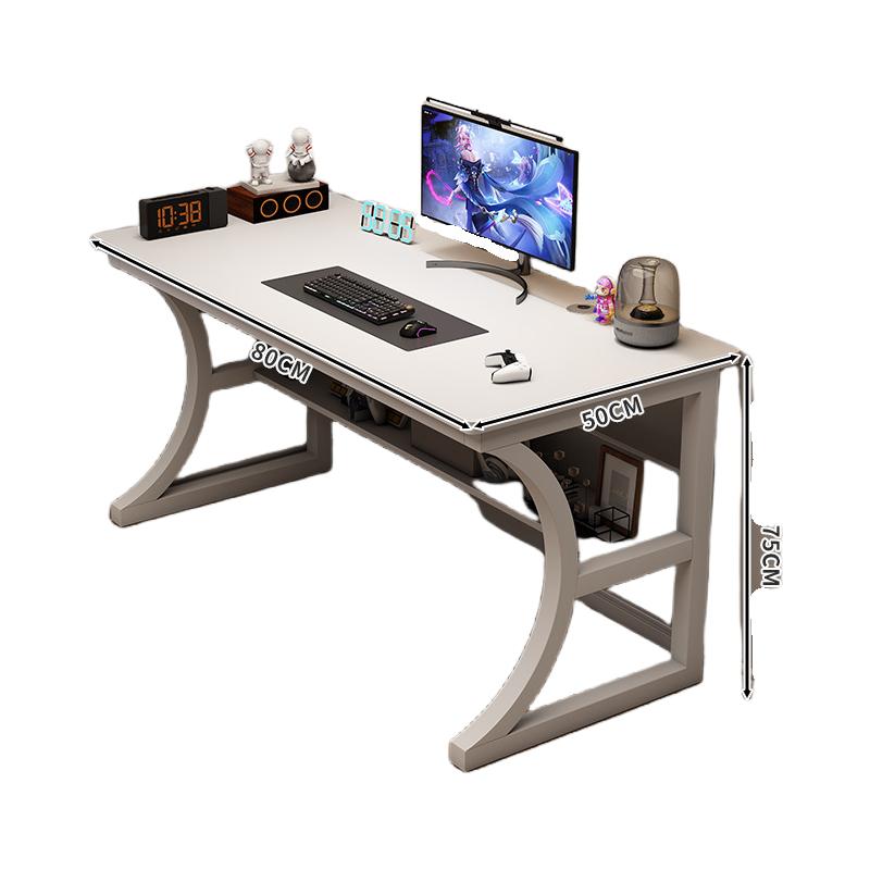 Computer desk desktop gaming table for home use with shelves office desk and chair simple desk bedroom study writing table