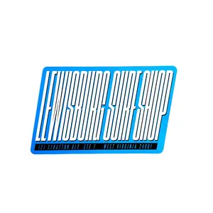 Large Blue LSS Slant Rectangular Sticker