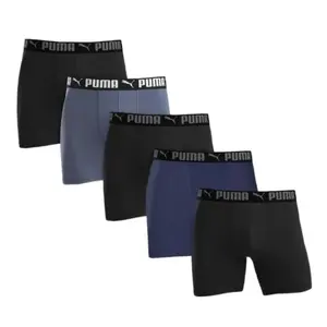 PUMA Men's Boxer Brief, 5 pack Menswear Spandex