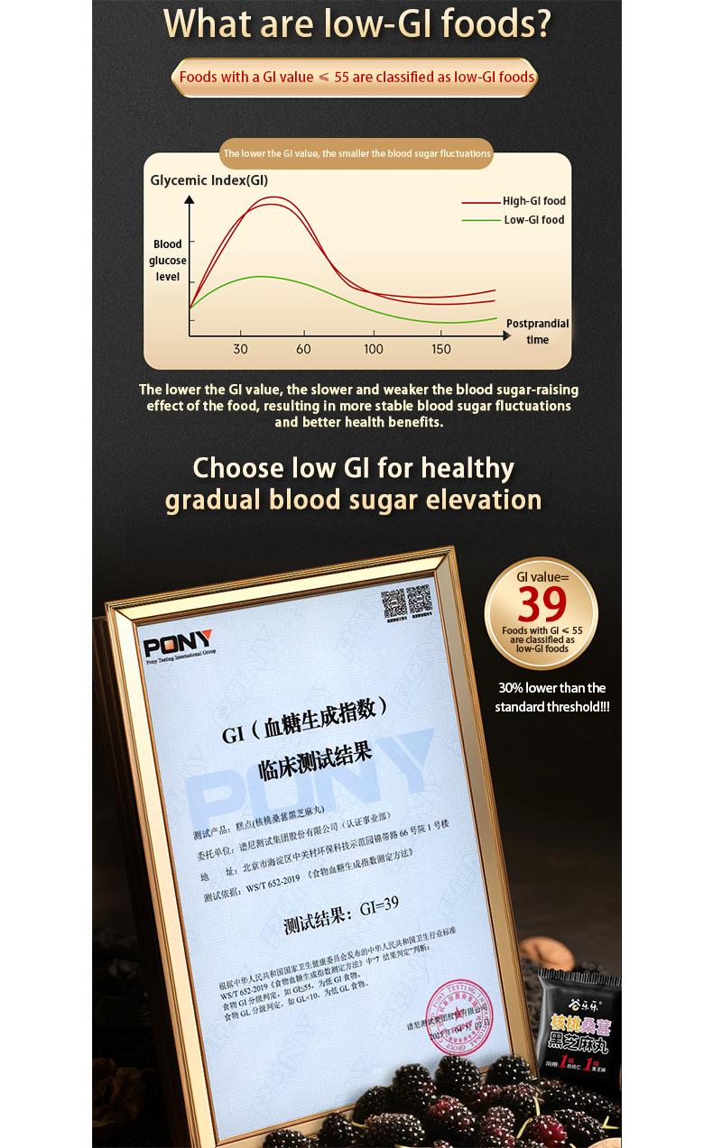 Five-Black Wolfberry Sesame Balls