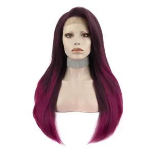 IMstyle Memphis Pre pluck mni free partingStraight wig Synthetic Lace Front 13*2 24inches -N2