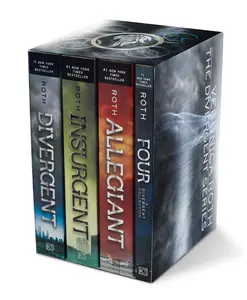 Divergent Series Set: Divergent, Insurgent, Allegiant, Four -- Veronica Roth - Boxed Set