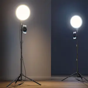 (Valentine's Gift) Weilisi Pro Lighting Kit for Creators: 10.5" Ring Light on 69" Tripod & Phone Mount. Dimmable LED for Perfect TikTok, YouTube, Zoom, Makeup & Photo Shots.