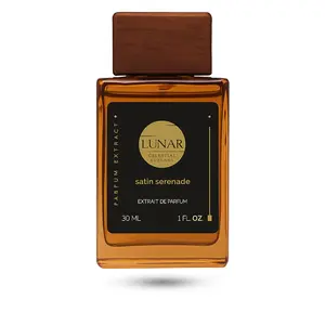 LunarCo Satin Serenade top notes Bulgarian Rose, Violet, Strawberry. for Unisex Eau de Parfum Spray, 1.8 Ounce
