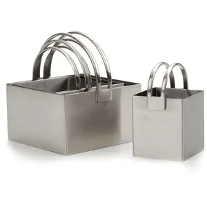 RSVP Set of 4 Square Biscuit Cutters