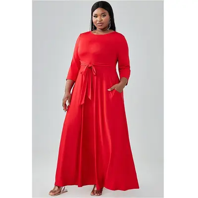Red Maxi Dress Amazon