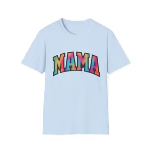 Tie Dye Mama T-Shirt | Mom Life Tie-Dye Shirt