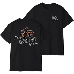 Gavin Adcock Actin' Up Again T-Shirt - Western Cowboy Rodeo Graphic Tee, Country Music Fan Shirt, Southern Style Rodeo Top, Gifts For Fans, Men's T-Shirts