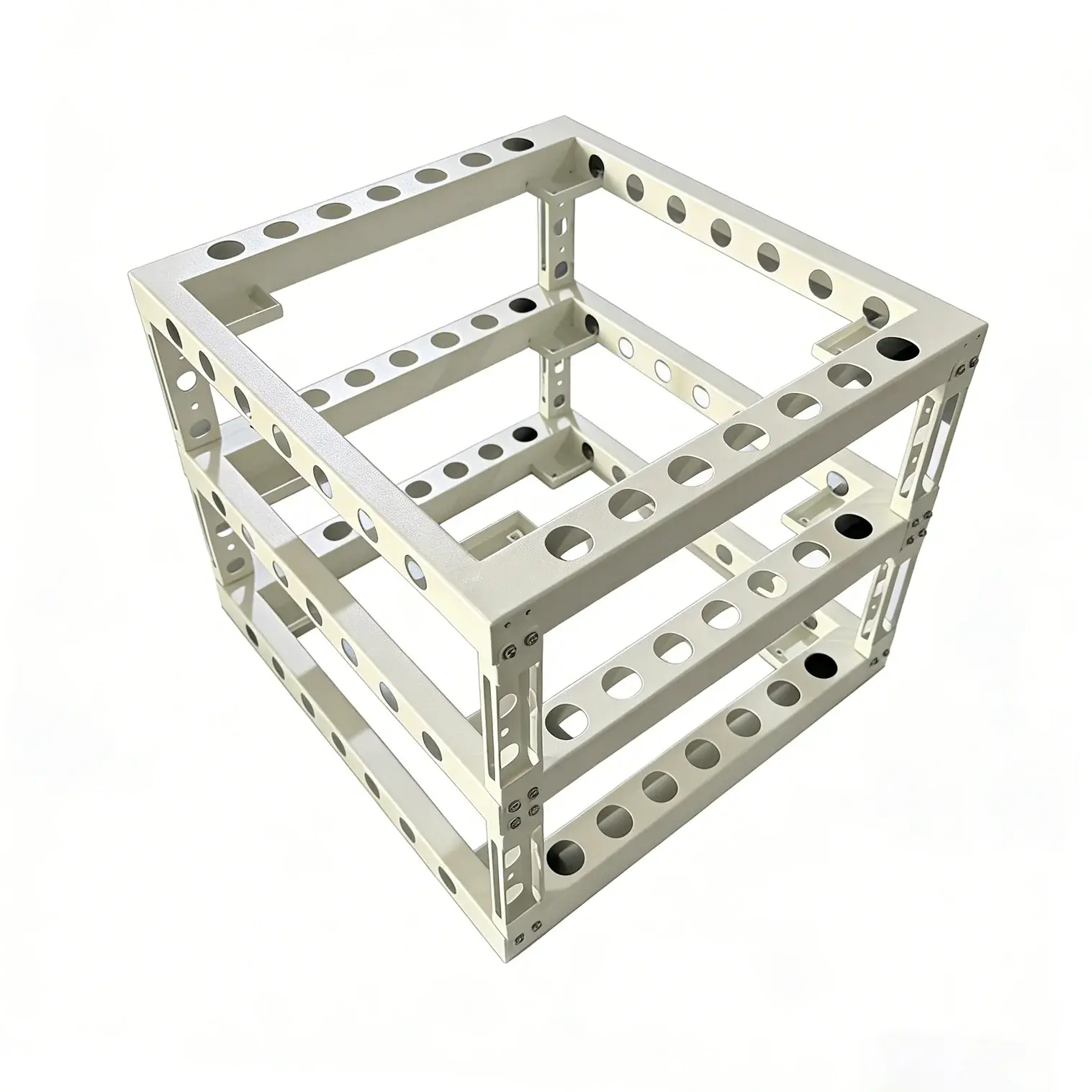 【Rack Only】WattCycle Layer Battery Rack – Heavy Duty Storage for 48V LiFePO₄ Rack Batteries | Space-Saving Steel Stand