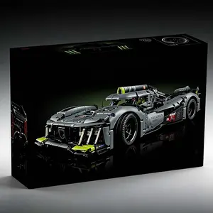 2026 New Peugeot 9X8 Le Mans Hypercar Building Blocks, Racing Model Bricks Kit for Adults & Kids, Ideal Gift