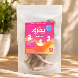 Freeze Dried Duck Trachea - Quackles