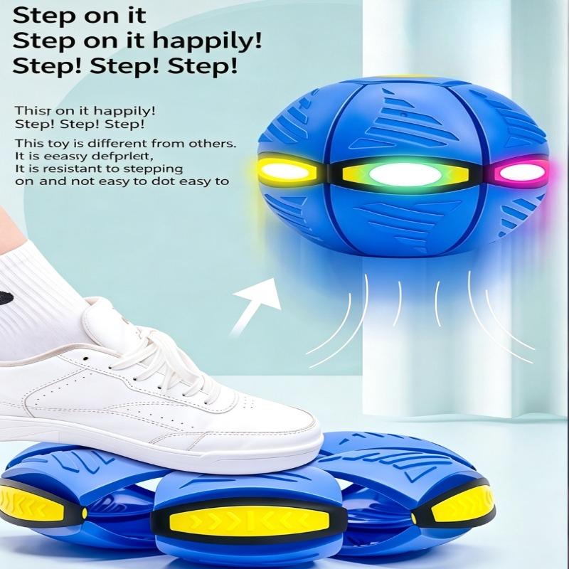 Interactive Flying Saucer UFO Flying Disc Ball Magic Flying Saucer Transformable Ball Popular Kids Outdoor Toy Dart Flyer Interactive Flying Saucer UFO Flying Disc Ball Magic Flying Saucer Transformable Ball Popular Kids Outdoor Toy Dart Flyer