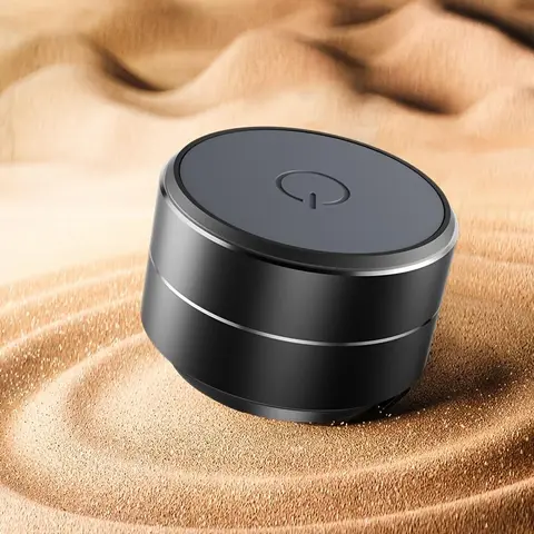 Portable Bone Conduction Speaker, USB-C Charging Rechargeable Wireless Speaker with Suction Cup, Compact Stereo Music Player with Button Control for on-the-Go Entertainment, Audio, Multifunctional Portable Speaker, Portable Magnetic Speaker