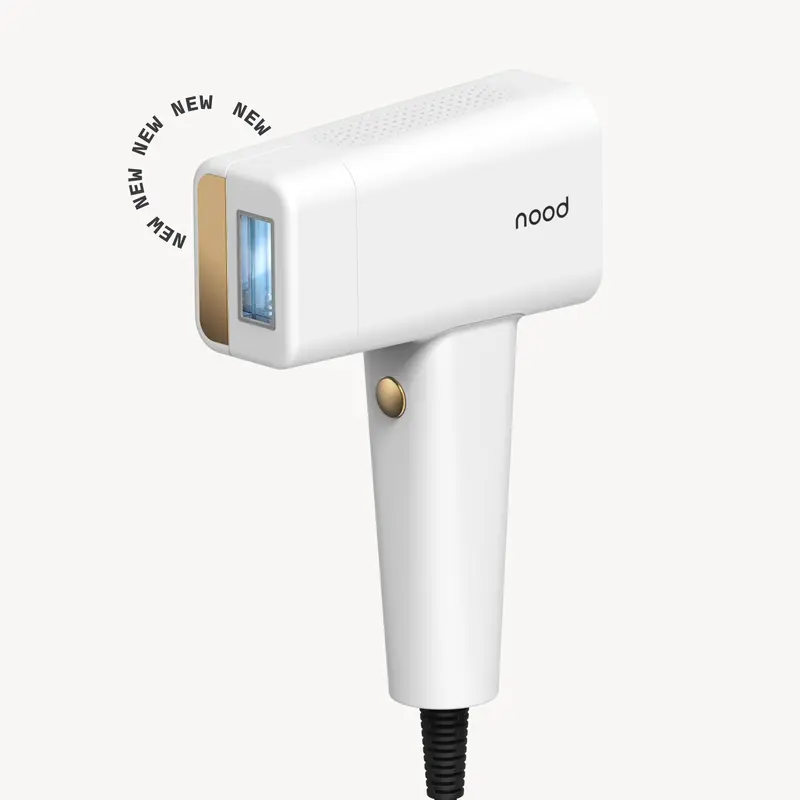 Nood The Flasher Pro Hair Removal Device - Portable Depilator, ABS & Aluminum Construction, Dual Function for Home Use & Facial Hair Removal Needs