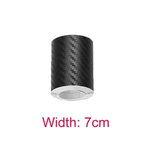 7cm*3m Universal Carbon Fiber Anti-Scratch Tape, Waterproof Door Sill Protector Film, DIY Car Exterior Protection Strip(FS)