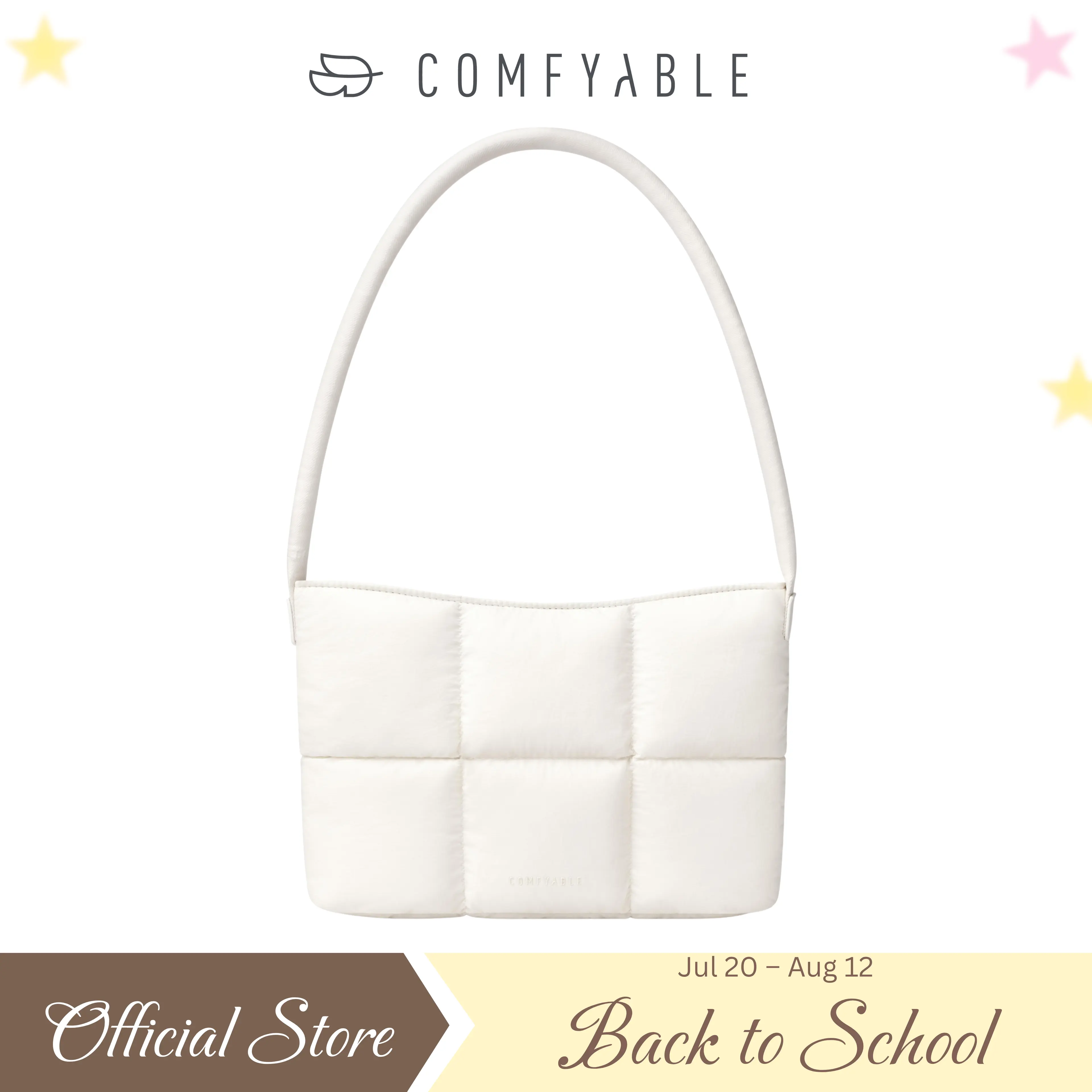Comfyable Puffy Shoulder Bag for Women, Small Cute Lightweight Underarm Purse, Trendy Handbag with Magnetic Closure