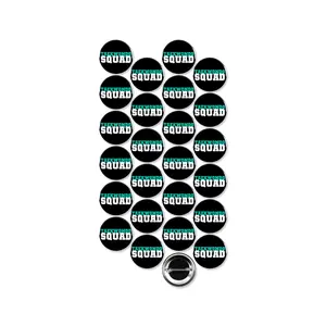 25 Pack - Taekwondo Squad Martial Arts Sport Pinback Buttons - 1.5 Inch