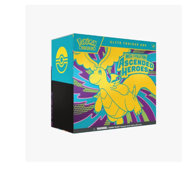 Ascended Heroes Elite Trainer Box - TikTok Shop