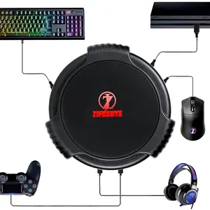 ZJFKSDYX C91 AimBox Keyboard Mouse Adapter for PS4, Xbox One, Xbox Series X/S, Nintendo Switch, MnK Converter for Playing FPS, RTS, R6, Apex Legends