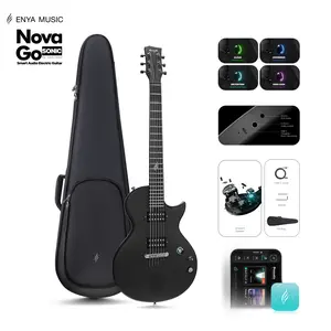 【Enya Nova Go Sonic Smart Electric Guitar】 Electric Carbon Fiber Guitarra with 10W Wireless Speaker, Onboard Presets, All-in-One Portable Rig for Street Performers & Home Studios   Christmas Gift, TikTokShopHolidayHaul