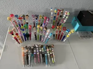 Customized Fancy Beaded Pens - Hand Made