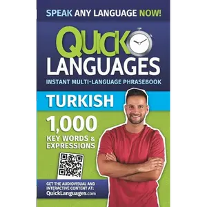 Quick Languages - English-Turkish Phrasebook / İngilizce-Türkçe Konuşma Kılavuzu - Paperback