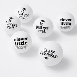 Graduation Celebration Pong Balls Set