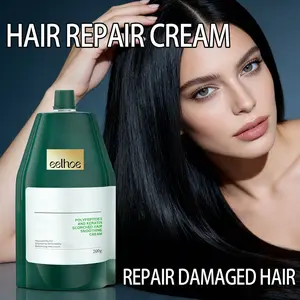 Smooth Hair Repair Cream, Flattens Frizzed Split Ends, Repairs Damaged Hair, Smooths and Strengthens, Suitable for Daily Hair Care