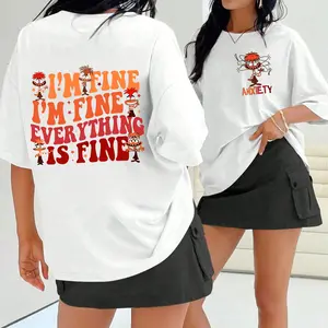 Anxiety Inside Out Shirt, Inside Out Character T-Shirt, Emotions Shirt, I’m Fine Everything is Fine Tee, Inside Out Anxiety Gift