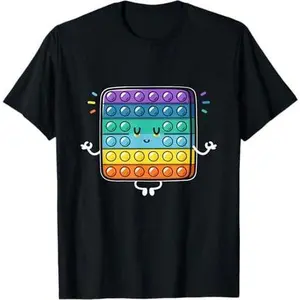 Simple Dimple Fidget Kids Pop It T-Shirt