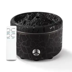 Aromatherapy Essential Oil Diffuser with Remote, Color Changing Mood Lights for Your Bedroom, Office, or Home Spa A Smart romatherapy Diffuser air humidifier auto-off jellyfish Aroma Diffuser shut-off Large Capacity therapeutic cool mist fragrance lamp