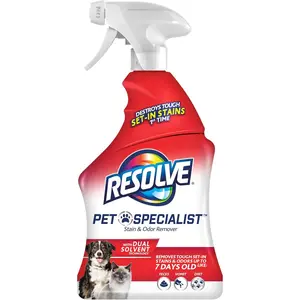 Pet Specialist Stain & Odor Remover Spray, 22 fl oz Urine Stain Cleaner Solution for Dogs and Cats, Carpet Care Home Supply