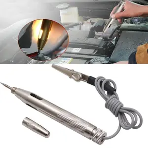 Universal Car Electrical Tester Diagnostic Tool 6V 12V 24V DC Circuit Test Light Probe for Automotive Voltage Continuity Checking and System Styling