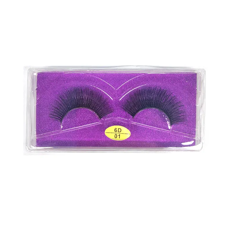 Beluck Hair 6D-01 Cosmetic Eyelash Extensions Boxed Set - 1 Box Natural Fluffy False Lashes, Full Volume, Seamless Blend, No Harm, for Daily Wear & Special Occasions, Makeup Accessory for Adults
