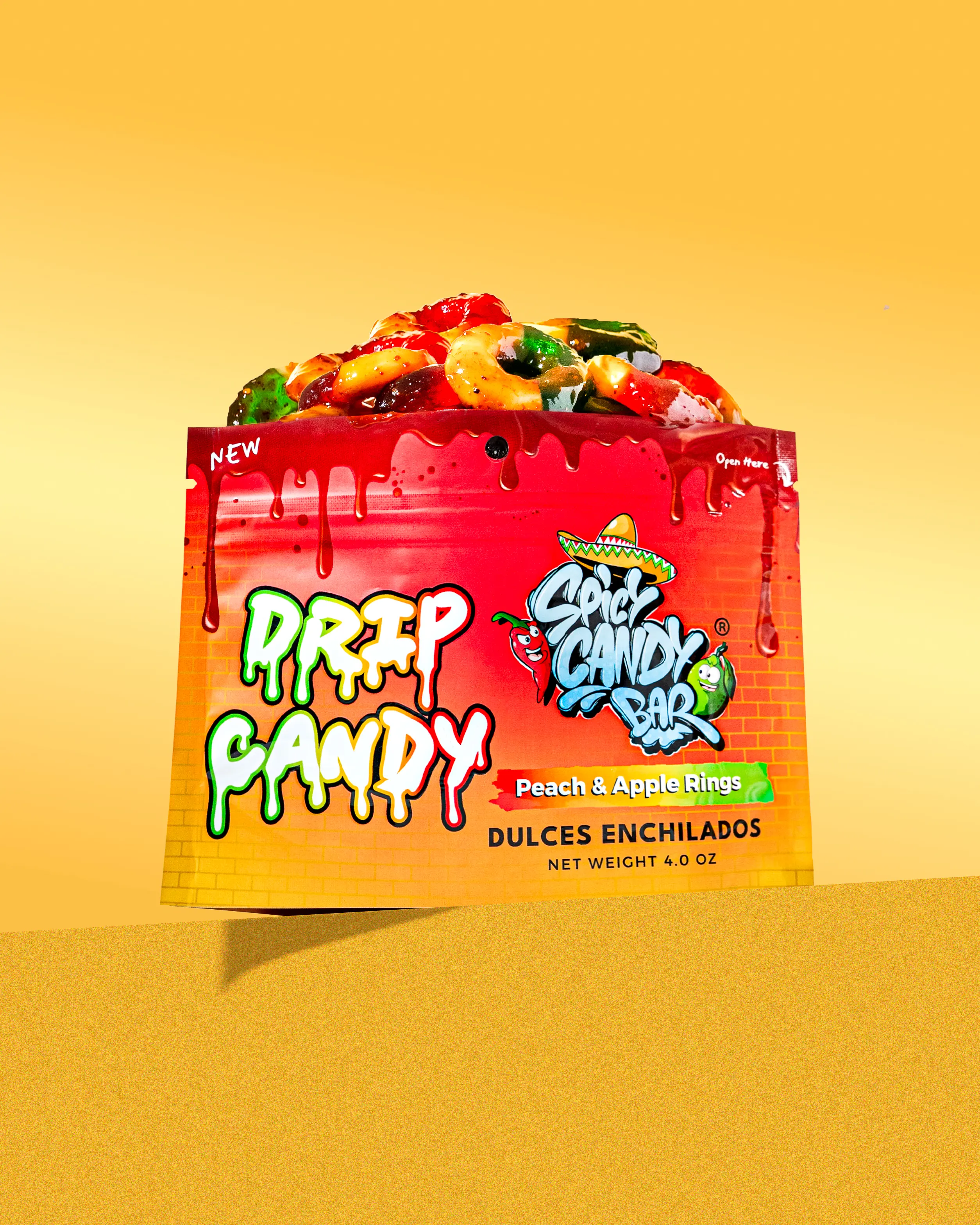 Drip Candy - Peach and Apple Rings