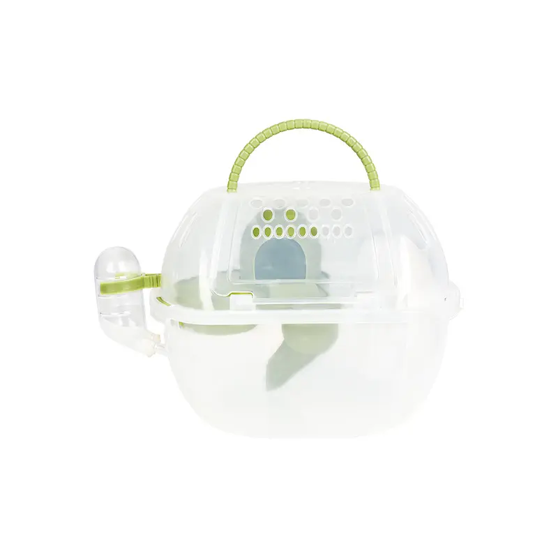 Mini&Moe Outdoor Tote Cage for Dwarf Hamster - Perfect for Traveling with Your Pet