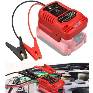 TPDL Car Jump Starter Adapter for Craftsman 20V Battery Up to 3.5L Gas or 6.5L Diesel Engines 12V Portable Automotive Booster Battery Jumper Cables for Car Battery Charging