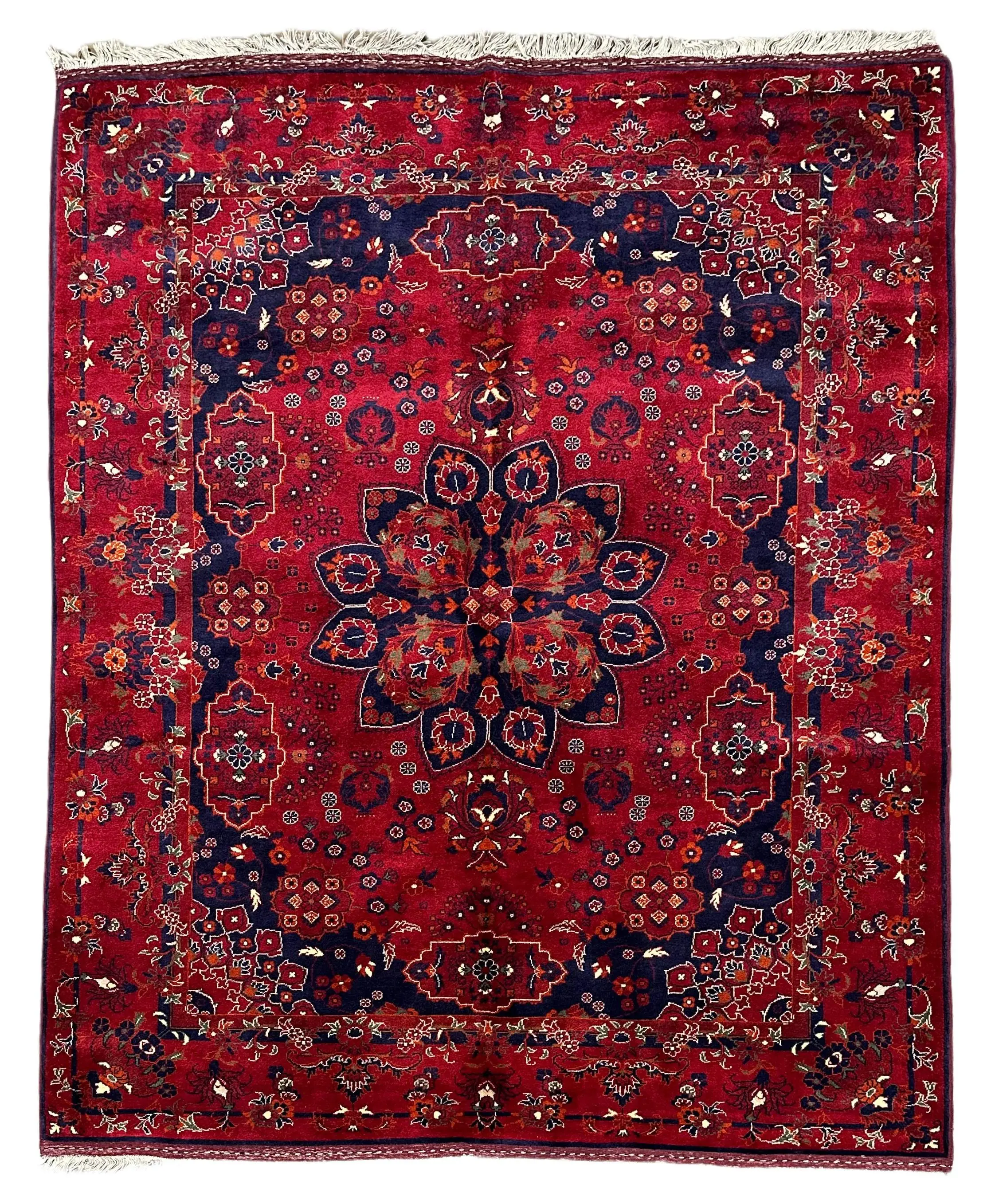 7x5 Premium Afghan Rug – Caspian Collection Design