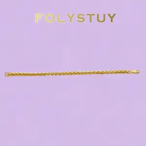 《W169》Sleek 5.5mm Cuban Chain, 21cm/8.27in, Perfect For Stacking!