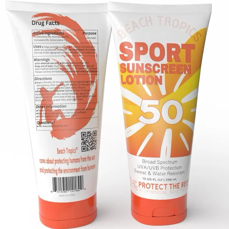 Classy Wino Hidden Flask Set of 2 - Sunscreen Flask is A Secret Alcohol Container & Liquor Disguise Bottle Drink Drinkware Plastic Pour Water Bottles