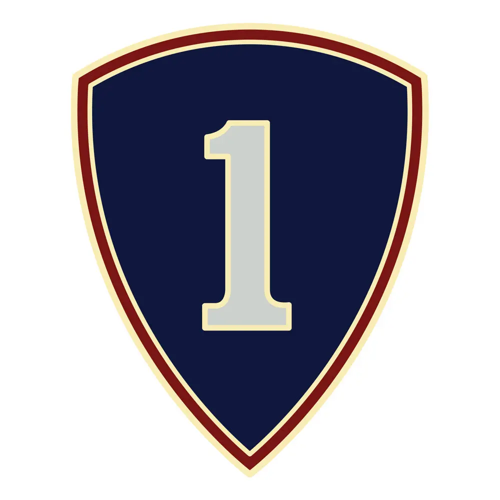 CSIB 1st Personnel Command Sticker, USAMM Made 5" h x 3 3/4" w Decorative Decal for DIY Scrapbooking & Stamping