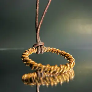 Ring of Fire – Copper Tensor Ring (5.23” / 13.28 cm) | EMF Protection & Energy Activation Necklace