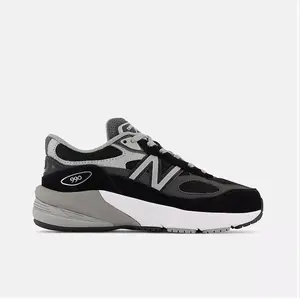 New Balance 990v6 Grade School (GC990BK6) Black/Black Running Shoes