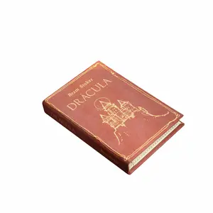 Dracula  Book Replica Wallet – Hardcover-Style Book Wallet for Light Carry, 4 Card Slots, Coin Pocket, Unique Gift for Book Lovers