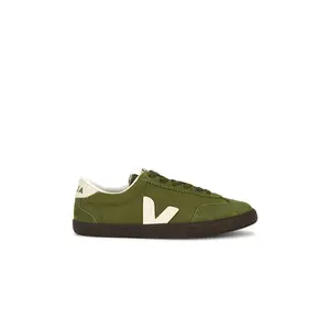 Veja Volley Canvas Sneaker in Militar, Pierre & Eagle