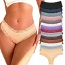 FINETOO Women's 15PCS Cotton Lace Low-Rise Bikini Panties Set - Soft, Breathable, Seamless Chic Cute Cotton Underwear for Women Batch, Minimalist Knickers for Christmas, Birthday Gifts (S-XL),sohochic
