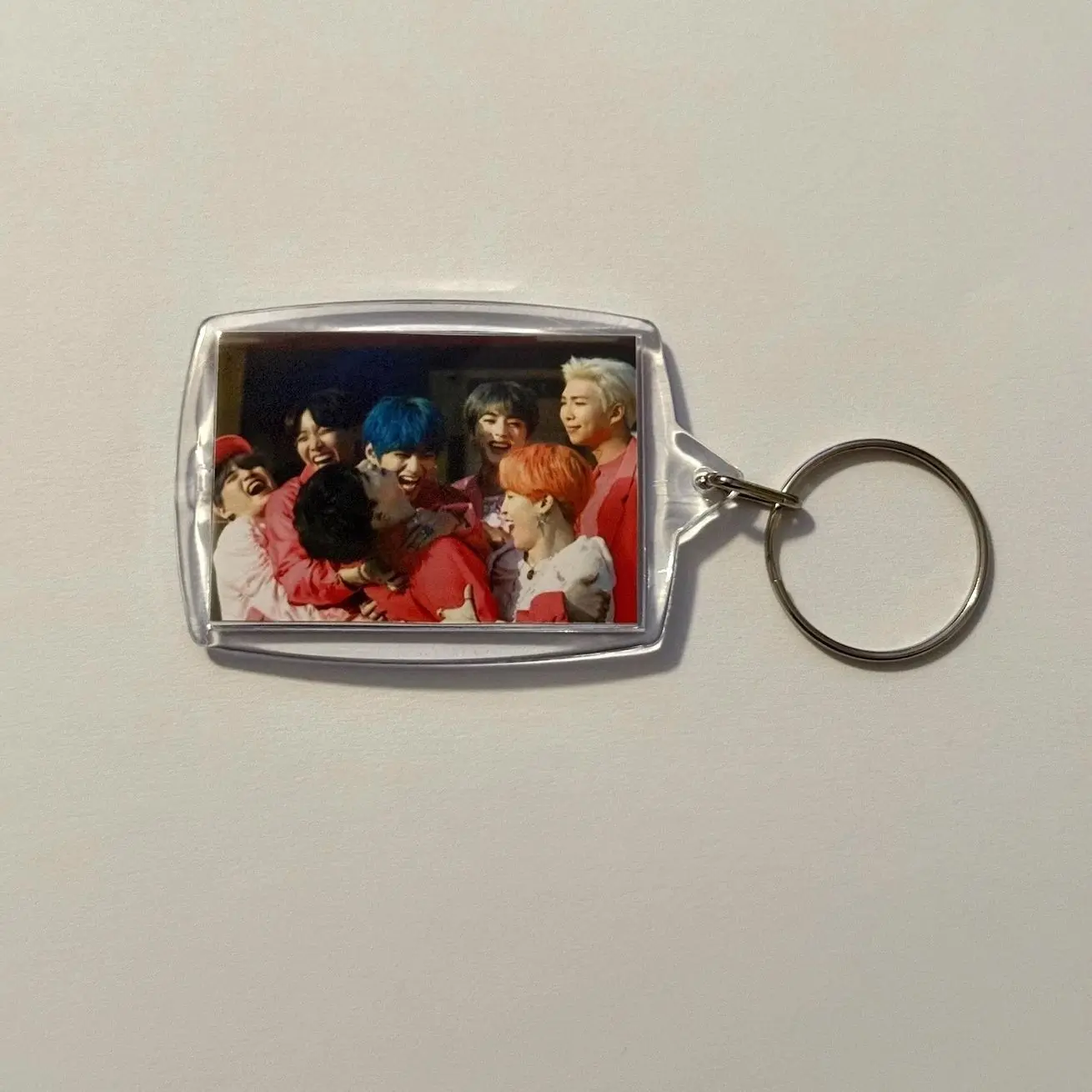 Bangtan OT7 Photo Kpop Deco Accessory for Army Acessories Acrylic Keychain Charm Keyring Freebies Concert Merch Tour Kpop Bias Supper Cute, Keychain for Army, Army Handmade