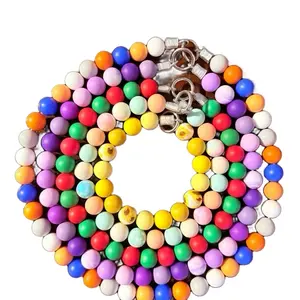 Beaded Dog Collar - Colorful Beads for Your Pet's Fashion Accessories