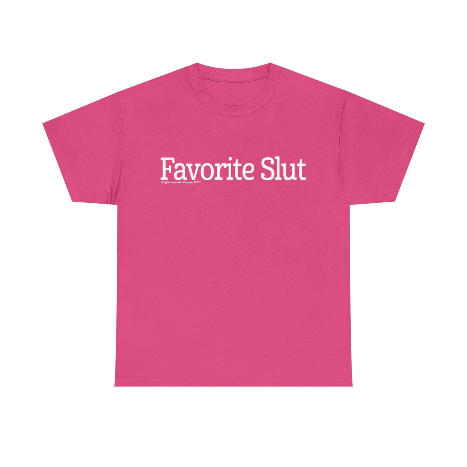Nettspend Favorite Slut Early Life Crisis EU Tour Merch T-Shirts Tees Y2k Clothing Graphic Tee Hip Hop T-Shirt Rapper, Streetwear Women Men